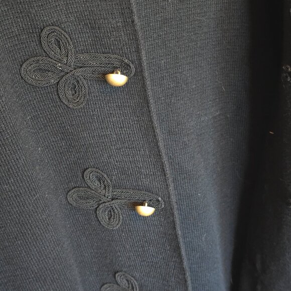 LNWOT  -  CHICO'S Black Knit Sweater sz XL - Picture 4 of 5